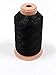 All Purpose Extra Strong Heavy Duty Bonded Black Sewing Thread Great for Quilting,Upholstery, Leather, Denim and Marine Products. T70#69 210D/3PLY 1400 Yards.