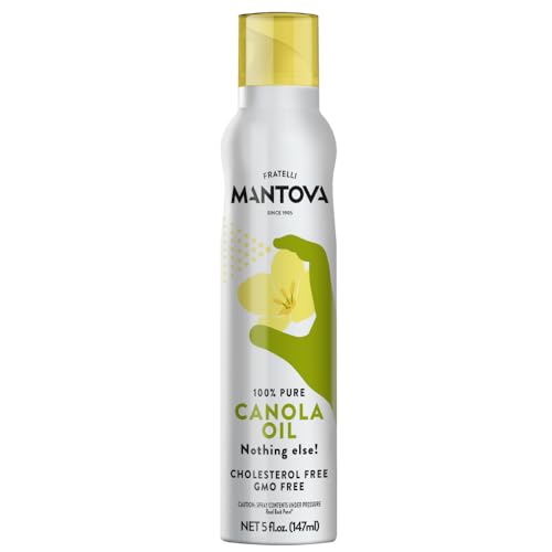 Mantova Canola Oil Spray, All natural, 5 oz(Pack of 1)