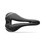 Selle Italia Diva Gel SuperFlow Road Bike Saddle - Comfortable Road or Mountain Bike Seat for Women - 270 x 152mm, Women, Black