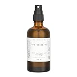 Jojobaöl kaltgepresst 100% rein bio goldgelb vegan Haut- und Haarpflege 100 ml Glasflasche von reineoele