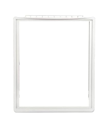 Crisper Drawer Shelf Frame Replacement For Frigidaire FFSS2315TD2 FFSS2315TD3 FFSS2315TD4 FFSS2315TE0 FFSS2315TE1 FFSS2315TE2 FFSS2315TE3 FFSS2315TE4 FFSS2315TP0 Refrigerator