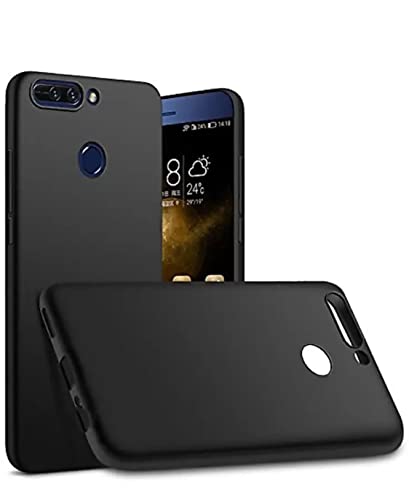 Image of Mobile Back Cover Case for Honor 8 Pro (Silicone Case|CameraProtection|Black SC1510)