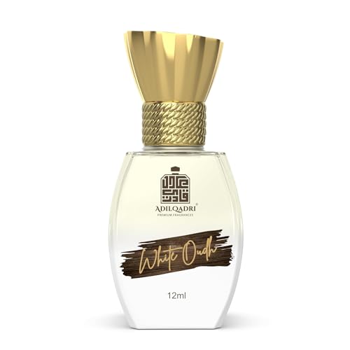 Generic Adil-qadri White Oudh Strong Masculine Non Alcoholic Roll-on Attar Perfume Long Lasting Fragrance Natural Distiled for All Occasions (White Oudh 12 Ml/0.4 Fl Oz)