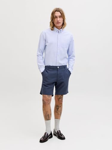 JACK & JONES Regular Fit Chino Shorts Blau X_L – Ansicht 5