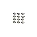 Wein Cell PX625/PX13 1.35V Zinc-Air Button Battery, 12-Pack