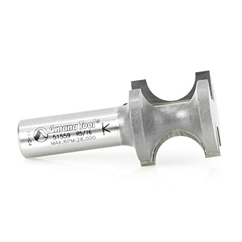 Miniatura 2 de Amana Tool - 51559 Punta de carburo Bullnose 516 Radio x 1-18 Dia x 1" 2 Shank