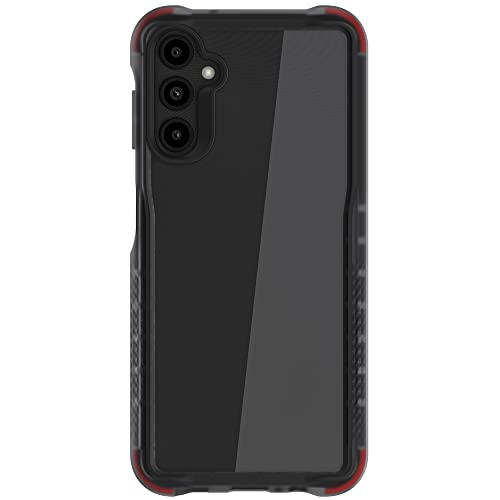 Image of Ghostek COVERT Shockproof Samsung Galaxy A14 Case Premium Thin Protective Phone Cover Slim Lightweight Design Heavy Duty Shock Absorbent Grip Bumper Designed for 2023 Samsung Galaxy A14 (6.6 inch) (Smoke)