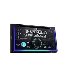 JVC KW-DB93BT Doppel-DIN CD-Receiver DAB+ Bluetooth Schwarz