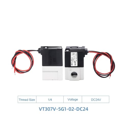 Électrovanne à vide VT307V-5G1-02 DC24V à trois voies pour circuit industriel