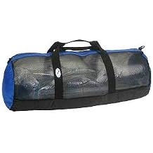 Stahlsac by Bare 36" Mesh Duffel Bag Black/Blue