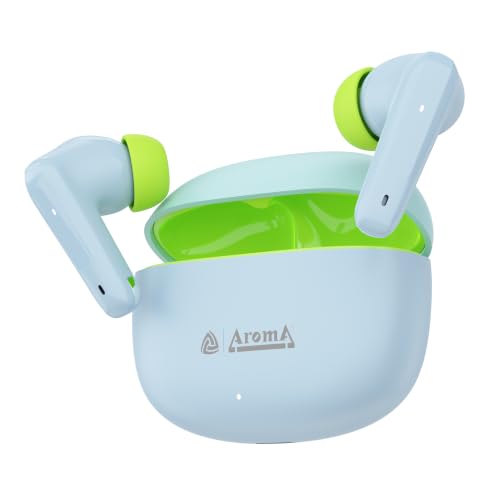 Image of AROMA NB126 Force Plus Upto 50Hr Playtime*, Fast Charging, Dual Pairing, Heavy Bass Bluetooth