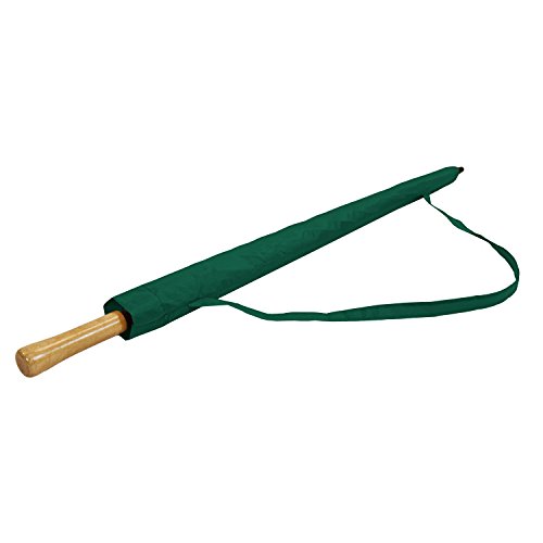 Strombergbrand Hole In One Golf Umbrella Hunter Green/White Large Golf Umbrella For Men And Women, Golf Umbrellas For Rain - 2 Person Umbrella Windproof, Golf Umbrella With Compact Closed Design #TOP3