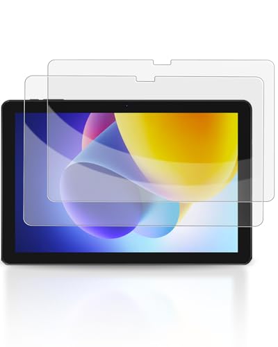 �y2���Z�b�g�z DOOGEE T10W �p �����K���X�t�B���� 10.1�C���` 2024�N���� YAJOJO �ی�t�B���� �����ߗ� ���� 2.5D �C�A�[�� ��U�h�~ �d�x9H �^�b�` �K���X �t�B����