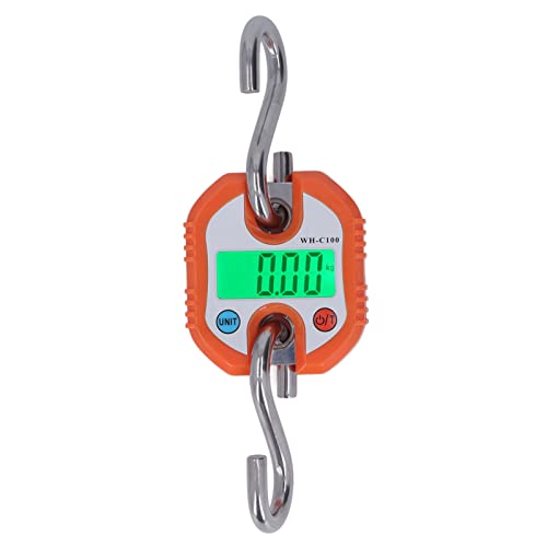Báscula digital colgante mini 150KG con pantalla LCD miniatura 1