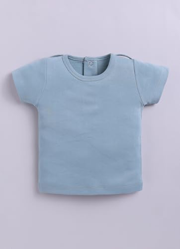Image of BABYGO Baby Half Sleeve Rompers 100% Cotton for New Born Baby|Daily Suits for Baby Boys & Girls| 0-3M| 3-6M|6-9M|Onesies| Infant Clothes | Pack of 1