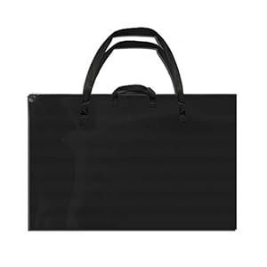 Vantasii Schwarze Kunst-/Portfolio-Tasche 61 x 91 cm