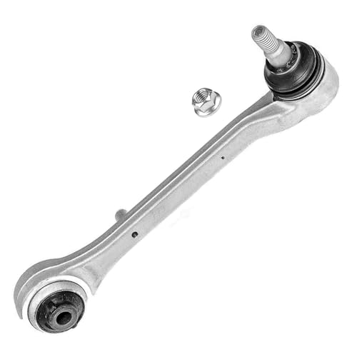 Image of Detroit Axle - AWD 8pc Front End Suspension Kit for 2013-2019 Cadillac ATS 4 Lower Forward Rearward Control Arms 2 Sway Bar Links 2 Outer Tie Rods 2014 2015 2016 2017 2018 Replacement