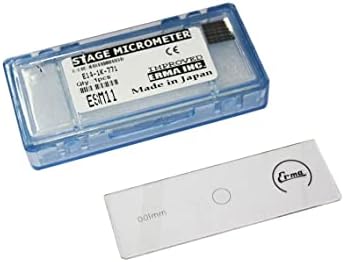 MxRady ERMA ® Stage Micrometer Horizontal Slide 1 mm-100 division