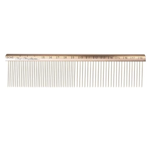 Chris Christensen Pente médio grosso para competição | Tamanhos 19 cm ou 23 cm (19 cm)