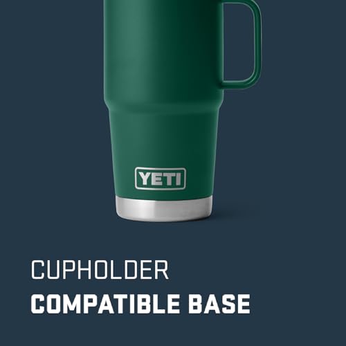 image for YETI Rambler 20 oz Travel Mug, Stainless Steel, Vacuum Insulated with 