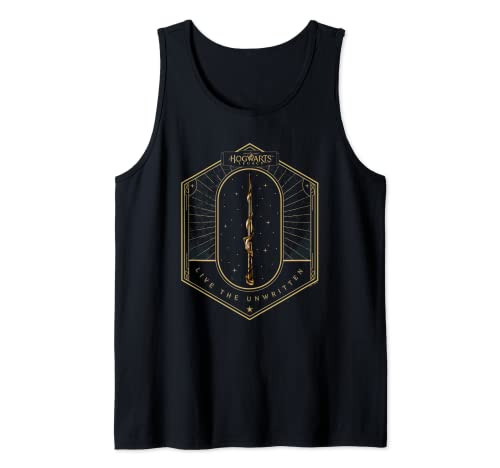 Harry Potter Hogwarts Legacy Wand, Live The Unwritten Camiseta sin Mangas