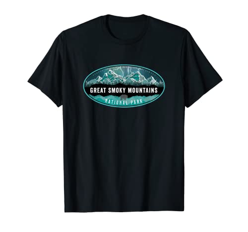 Grande Smoky Mountains Parco Nazionale Escursionismo Campeggio Souvenir Maglietta