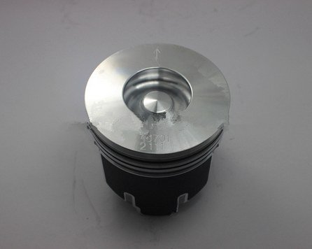 GOWE - Pistón de motor para motor Kubota V2607 V2607T pistón + anillo de pistón + cojinetes + válvulas + guías + conjunto completo de juntas + bomba de aceite