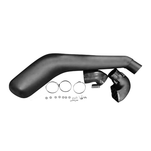 Car Snorkel Kit for 2014-2023 T-oyota Tundra, ABS Plastic Air Intake Parts Set Auto Snorkel Kit Replacement Fit for 2nd Gen Facelift V8 5.7L 4x4 Offroad Water Crossing Channel Desert Flood Tube Pipe