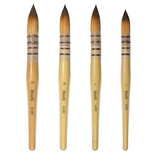 Pinceau aquarelle en bois pour artiste peintre exigeant