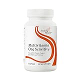Seeking Health Multivitamin One Sensitive, Daily Vitamin Without B12, Folate, Copper, Iron, Iodine, Calcium, Choline, and Lutein, Antioxidant Support, Vegetarian and Vegan (45 Capsules)