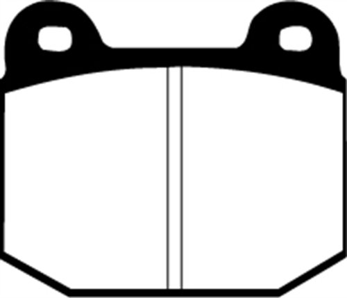 Image of EBC Brakes Redstuff 3000 Series Sport Brake Pad Set DP3197 /2C to Fit TESLA,LOTUS,MORGAN