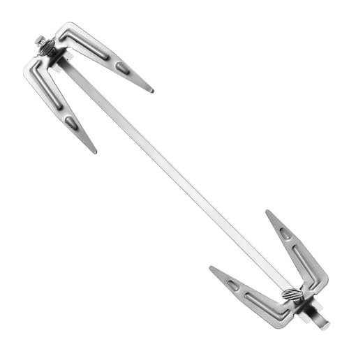 Image of DOITOOL Stainles Steel Air Fryer Fork, Air Fryer Accessories Replacement Parts, Roast Chicken Fork Fish Meat Grilling for BBQ Home Kitchen Outdoor, 9.8 inchL x 1.9 inchW