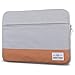 Johnny Urban Laptophülle 13-13.3 Zoll Grau Canvas Laptop Sleeve Laptoptasche Hülle für Surface Book, Acer, Asus, Samsung, Dell, Toshiba uvm. - 13/13.3" Notebook Tasche aus Baumwolle