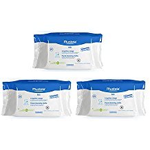 Toallitas Mustela limpieza cara pack 25uds x3