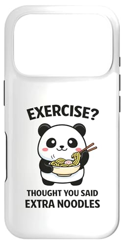 �G�N�T�T�C�Y Thought You Said Extra Noodles �p���_ �H�ׂ�� �X�}�z�P�[�X iPhone 17 Pro �p