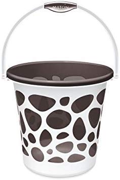 Image of Milton Bath Duplex Plastic Bucket with Mug (25 L, Grey)