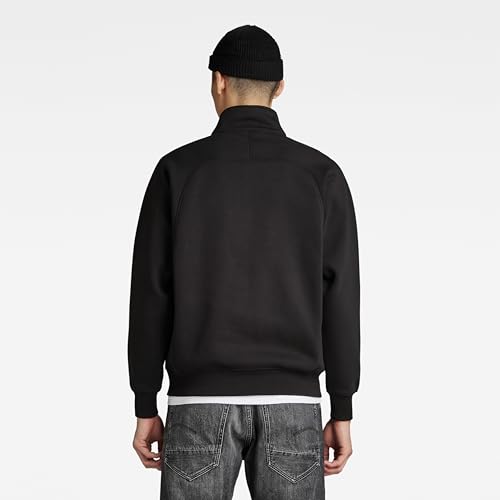 Miniatura 3 de G-Star Raw Sudadera Anorak Loose Para Hombre, Negro Dk Black D23893-D425-6484 , S