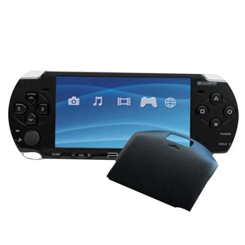 ACOLY 2 Pcs Replacement Battery Cover for PSP1000 1001 1002 1003 1004 Fat Phat PSP (Black) - Image 4