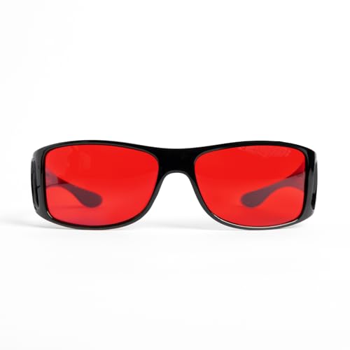 Image of TrueDark by Dave Asprey | Twilights Red Lenses Block 99% Blue, Green & Violet Light for Night Use