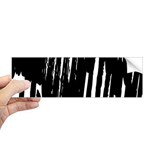 Autocollant rectangulaire à texture de ligne pour ordinateur portable
