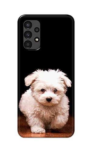 Image of PRINTFIDAA� Printed Hard Back Cover Case for Samsung Galaxy A13 4G Back Cover (Puppy Dog) -2808