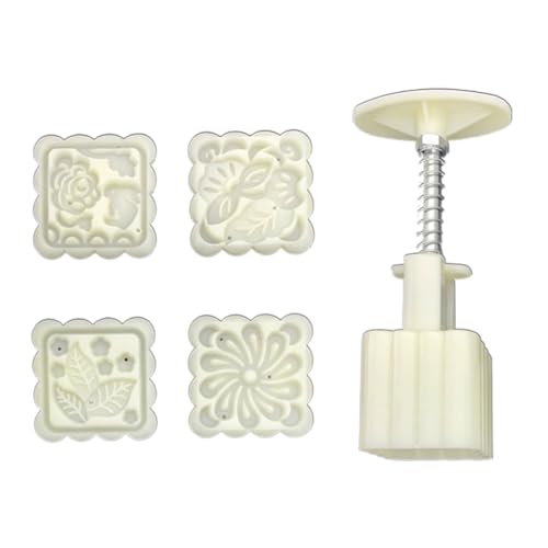 Kalttoy Stampo per torta di luna 3D alla moda Mooncake strumenti di cottura in plastica Mung Bean Cake stampi