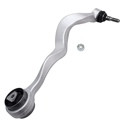 Image of Detroit Axle - 4pc Front End Control Arms Kit for BMW 525i 530i 550i 545i 535i M5 528i 2 Lower Forward Control Arms w /Ball Joints 2 Outer Tie Rod End Links Replacement