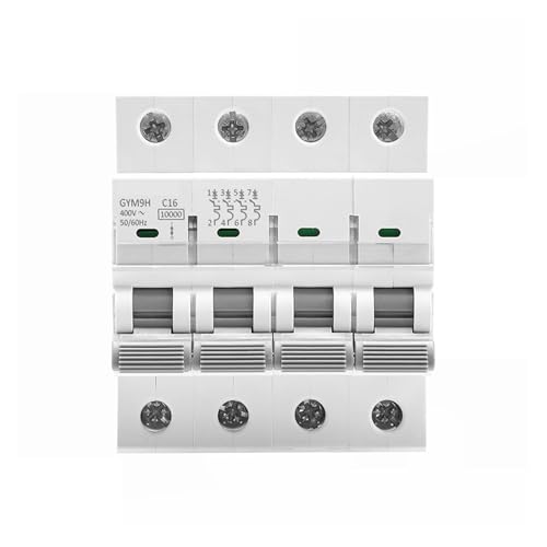 Disjoncteur à rail DIN GYM9H 10KA 4P AC 32A pour tableau électrique