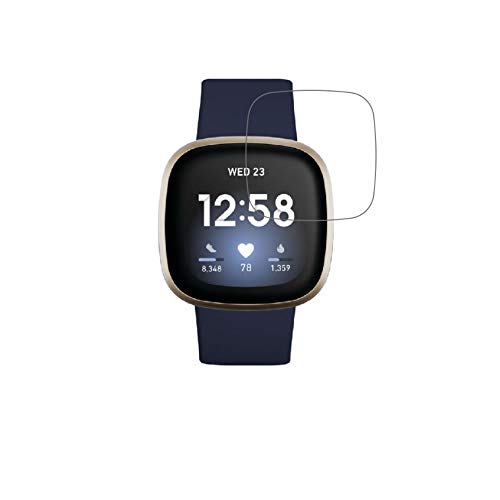 ClearView �y2���Z�b�g�zFitbit Versa 3�Ή� �t���ی�t�B���� �������Ő��H��e���I���ׂ��׃^�b�`�̍R�ۃ^�C�v