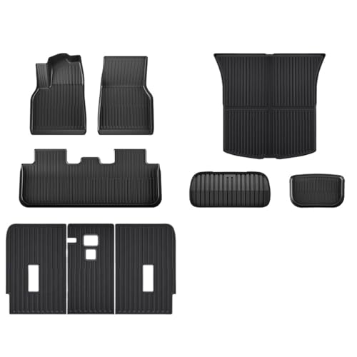 Tapis de sol Tesla Model Y Juniper 2025 2026 ensemble complet TPE