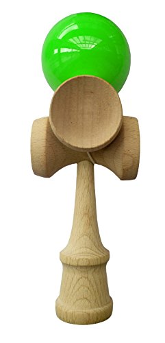 5-Cup Professional Kendama Trick Toy, Green