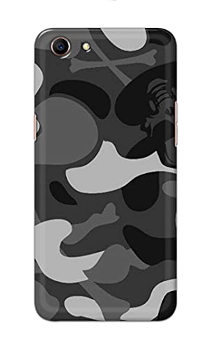 Image of Printed Hard Back Cover Case for Oppo A83 Back Cover (Army Pattern) -702