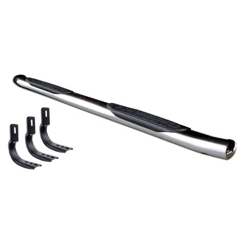 Go Rhino! (67353PS) 4" Oval OE Xtreme Side Bar with Welded-In End Cap Cover