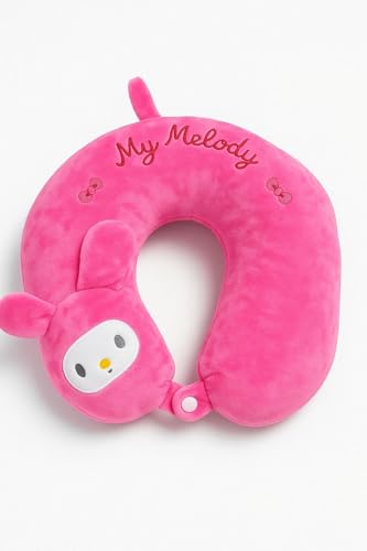 Image of DC DECORIO Kids Travel Neck Pillow with Soft U-Shaped Support Cushion for Car, Airplane & Stroller Naps